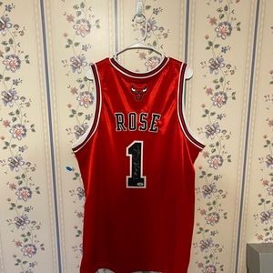 Autographed Derrick Rose Jersey